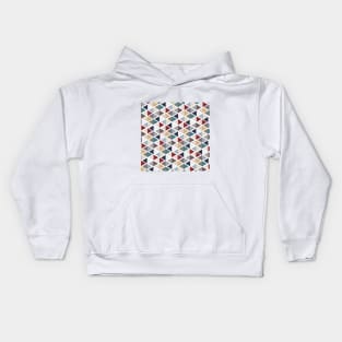 Scandinavian style pattern Kids Hoodie